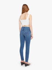Women High Waisted Looker | Mother Denim Blue (Medium)