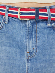 Women The Good Game | Mother Denim Navy