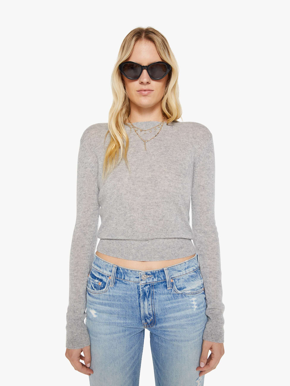 Brands Eterne Francis Sweater | Mother Denim Grey