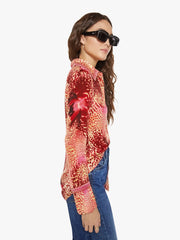 Brands Maria Cher Aiden Shirt | Mother Denim WILD PINK