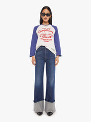 Men The Slugger 3Qtr Fray | Mother Denim Road Team
