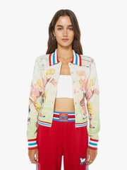 Women The Slim Raquette Cardigan | Mother Denim Scramble