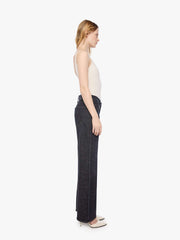 Women PETITES The Lil Reifler | Mother Denim Black