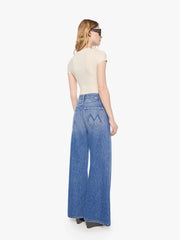Women PETITES The Lil Lemon Twist Skimp | Mother Denim Blue (Navy)