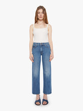 Women The Mid Rise Rambler Zip Ankle | Mother Denim Blue (Navy)