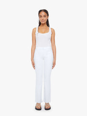 Women PETITES The Lil Kick It | Mother Denim White