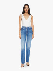 Women The Kick It | Mother Denim Blue (Medium)