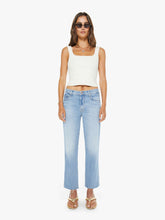 Women The Mid Rise Rambler Zip Ankle Fray | Mother Denim Comeback Kid