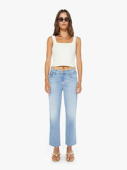 Women The Mid Rise Rambler Zip Ankle Fray | Mother Denim Comeback Kid