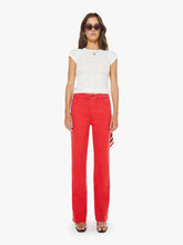 Women The Kick It | Mother Denim Tango Red