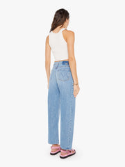 Women THE HALF-PIPE FLOOD MATERIAL GIRL | Mother Denim Blue (Light-Pastel)