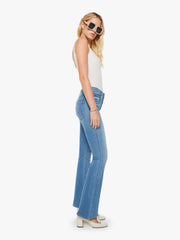 Women The Weekender | Mother Denim Blue (Medium)