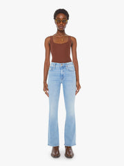 Women The Weekender | Mother Denim Blue (Medium)