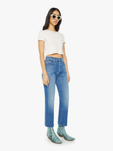 Women The Tripper Ankle | Mother Denim Blue (Medium)
