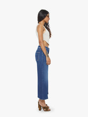 Women PETITES The Lil Patch Pocket Mid Rise Maven Ankle | Mother Denim Cocktail Hour