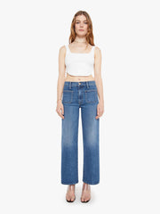 Women The Patch Pocket Mid Rise Maven Ankle | Mother Denim Let\u0026#39;s Split