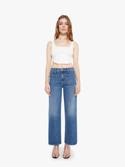 Women The Patch Pocket Mid Rise Maven Ankle | Mother Denim Let\u0026#39;s Split