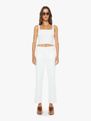 Women The Patch Pocket Mid Rise Maven Ankle | Mother Denim Totally Innocent