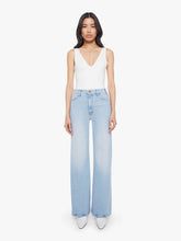 Women The Hustler Roller Sneak | Mother Denim Blue (Light-Pastel)