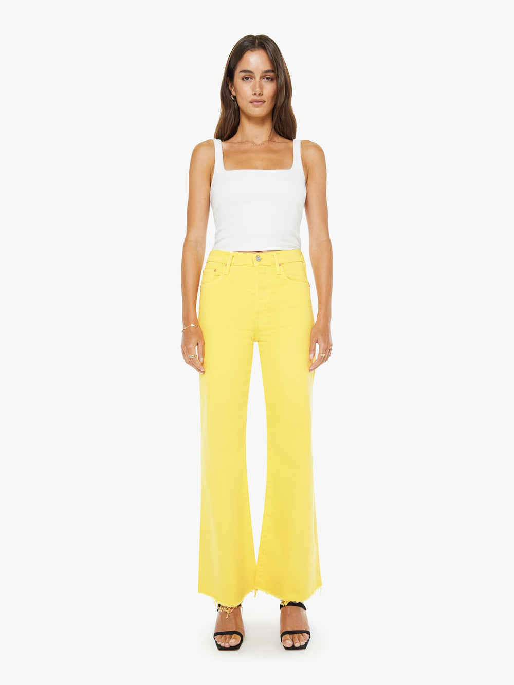 Women The Tomcat Roller Fray | Mother Denim Sunshine