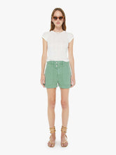 Women The Detour Short | Mother Denim Creme De Menthe