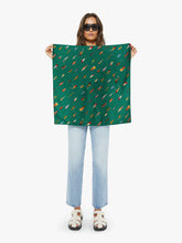 Women The Scarf It Down | Mother Denim Fishing On All Sides