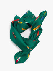 Women The Scarf It Down | Mother Denim Fishing On All Sides