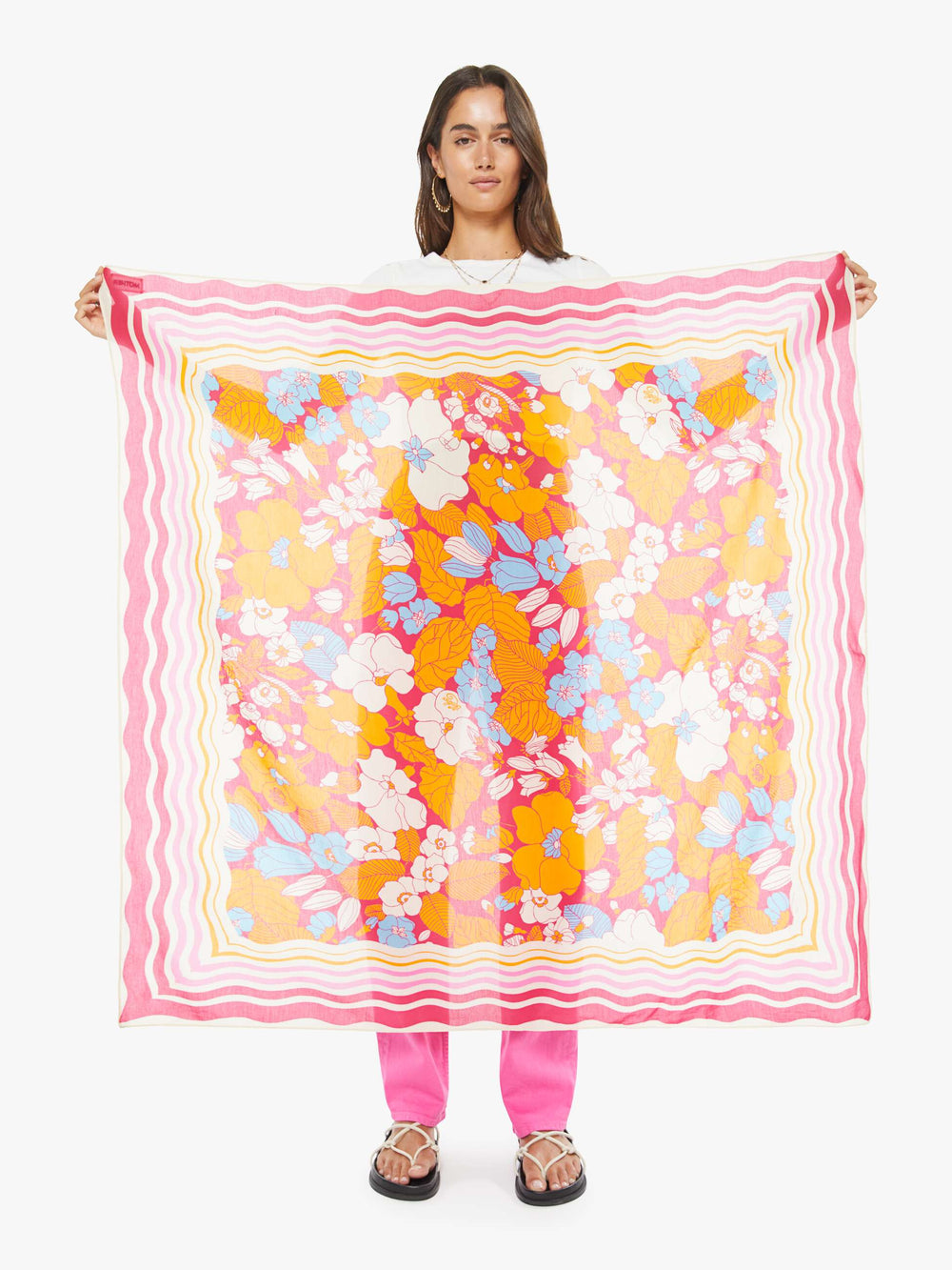 Women The Scarf It Up | Mother Denim Full Bouquet