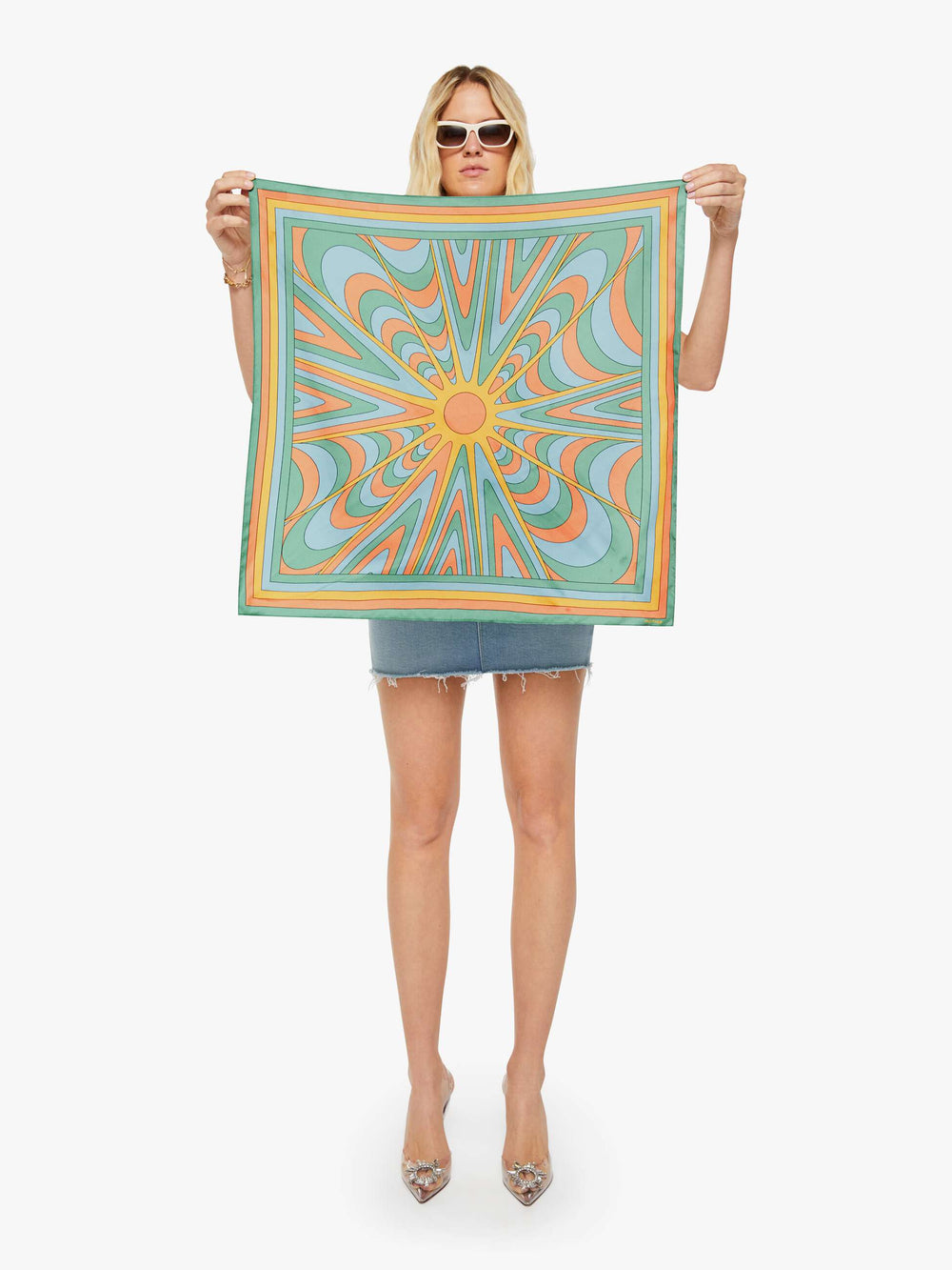 Women The Scarf It Down | Mother Denim Sun Baked