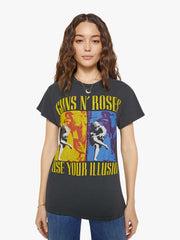 Brands MadeWorn Guns N Roses Tee | Mother Denim Black (Charcoal)
