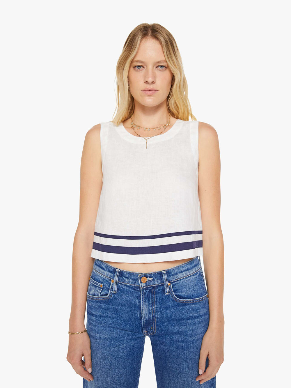Brands XiRENA Leni Top | Mother Denim White