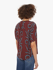 Brands Natalie Martin Violet Top | Mother Denim FEATHER BORDEAUX