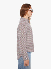 Brands XiRENA Jordy Shirt | Mother Denim BABY BLUE CHECK