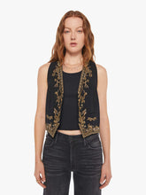 Brands Maria Cher Selena Vest | Mother Denim Black