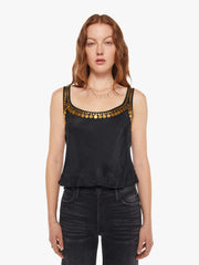 Brands Alix Of Bohemia Fiona Gilded Coin Top | Mother Denim Black