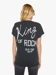 Brands MadeWorn Run DMC Tee | Mother Denim Black (Charcoal)
