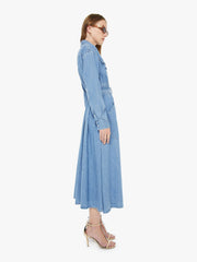 Women The Gallop Dress | Mother Denim Beige (Medium)