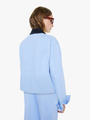 Women The Frontline Jacket | Mother Denim Blue (Light-Pastel)
