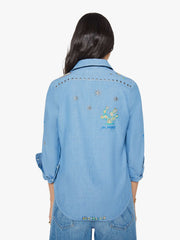 Women The Foxy Boxy | Mother Denim Hands Up