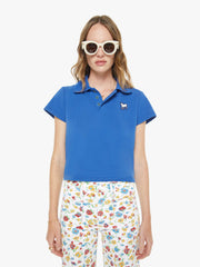 Women The Lil Match | Mother Denim French Blue