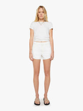 Women The Dodger Short | Mother Denim Picket Fence
