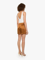 Women SABLYN Brynn Short | Mother Denim TOBACCO