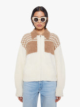 Women The Zip Raquette Cardigan | Mother Denim Fluff Back