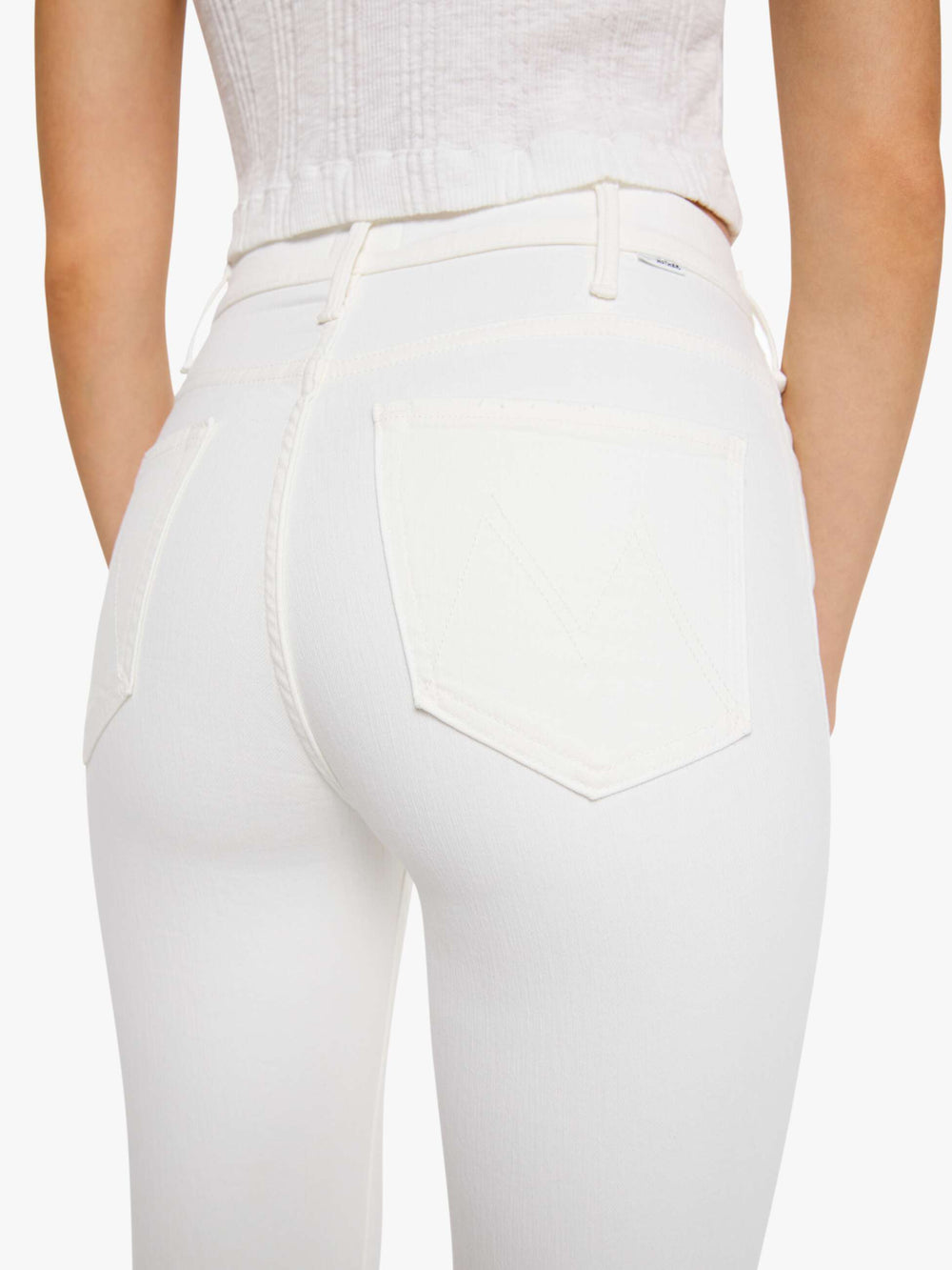 Women The Hustler Ankle Fray | Mother Denim FAIREST OF THEM ALL
