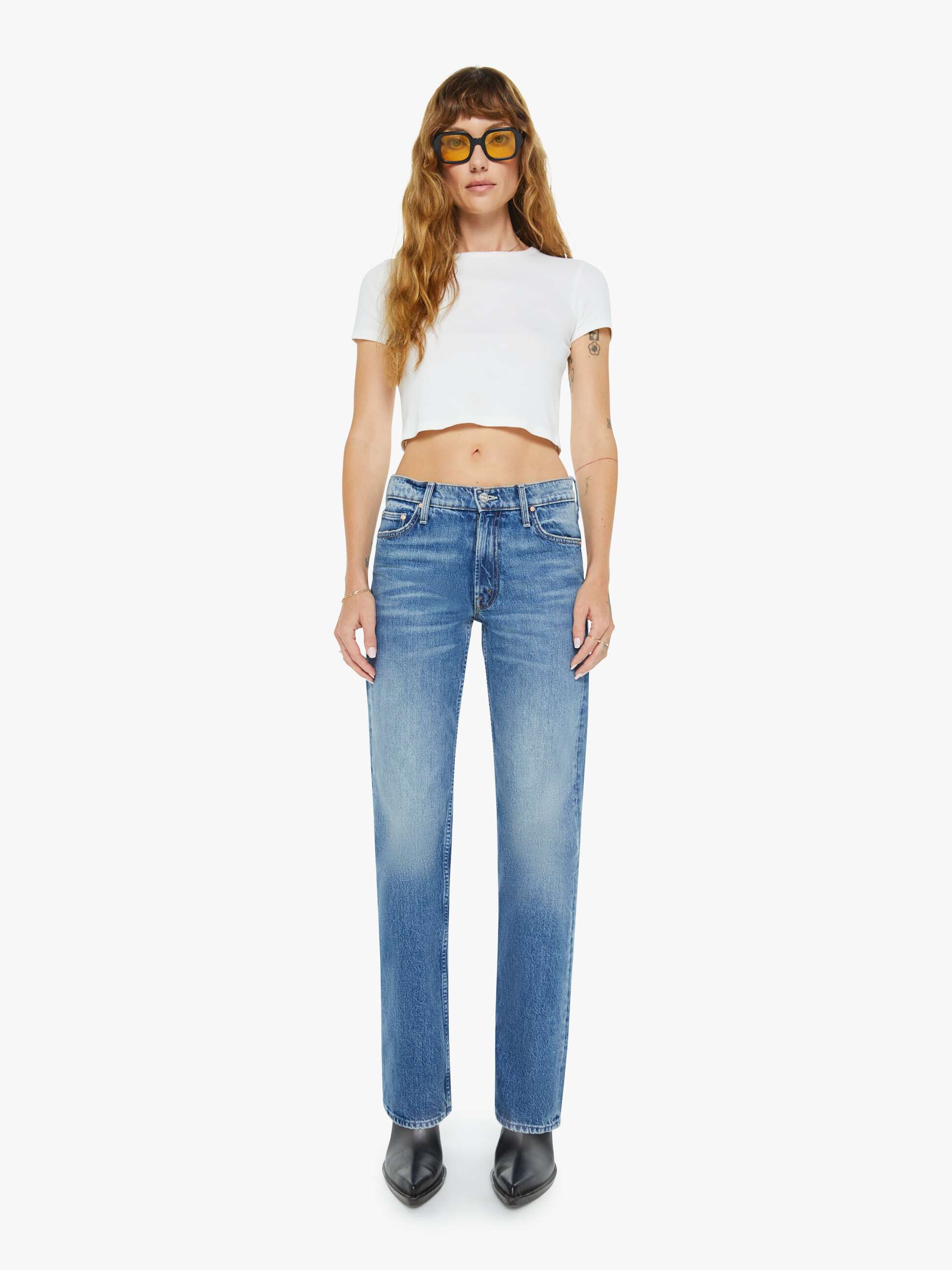 Women The Reifler | Mother Denim Early Blue