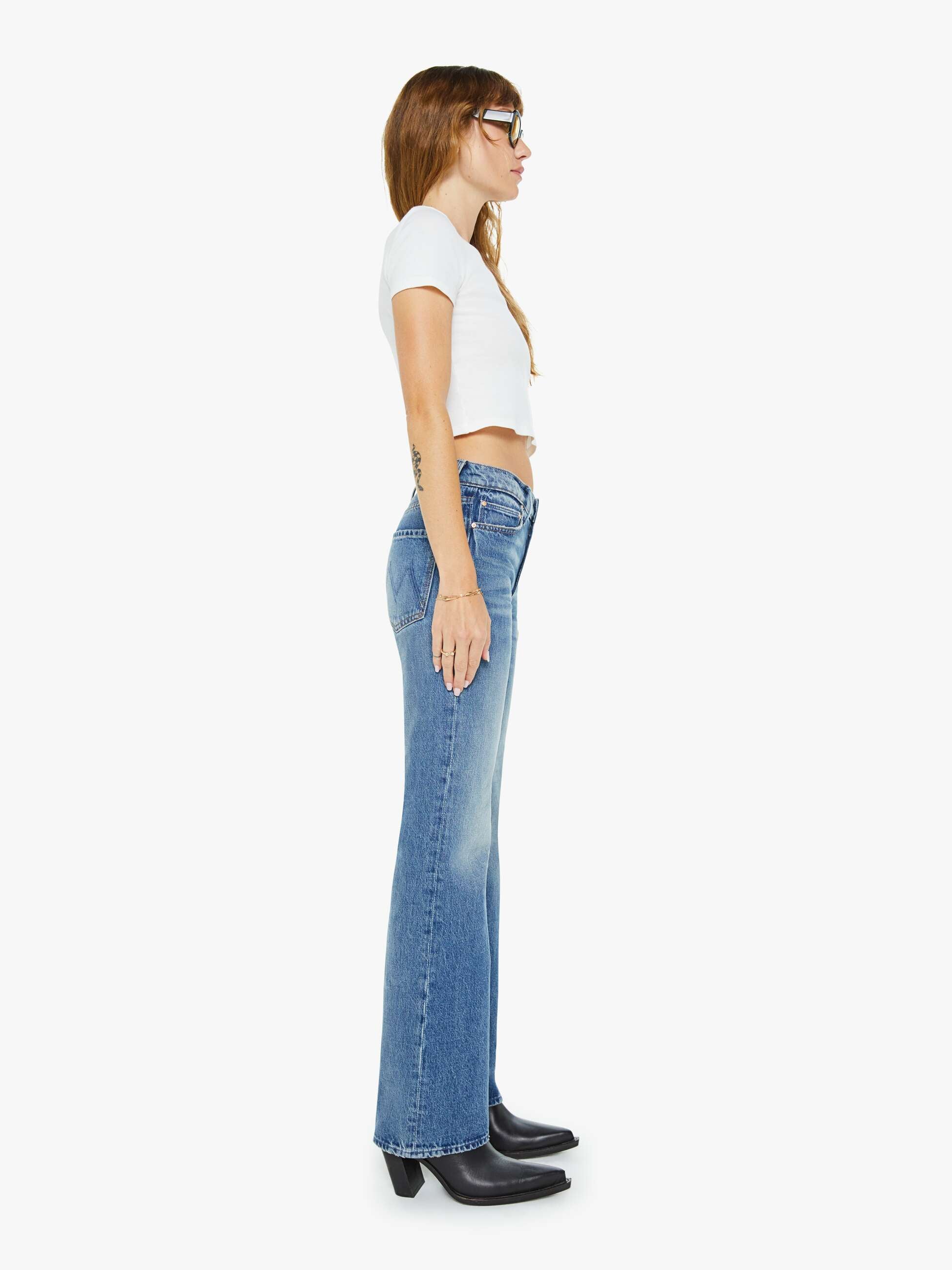 Women The Reifler | Mother Denim Early Blue