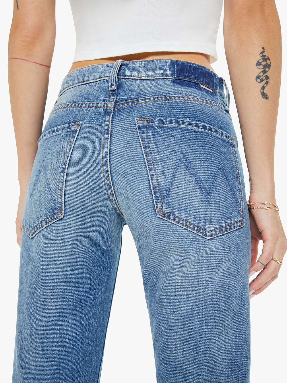 Women The Reifler | Mother Denim Early Blue