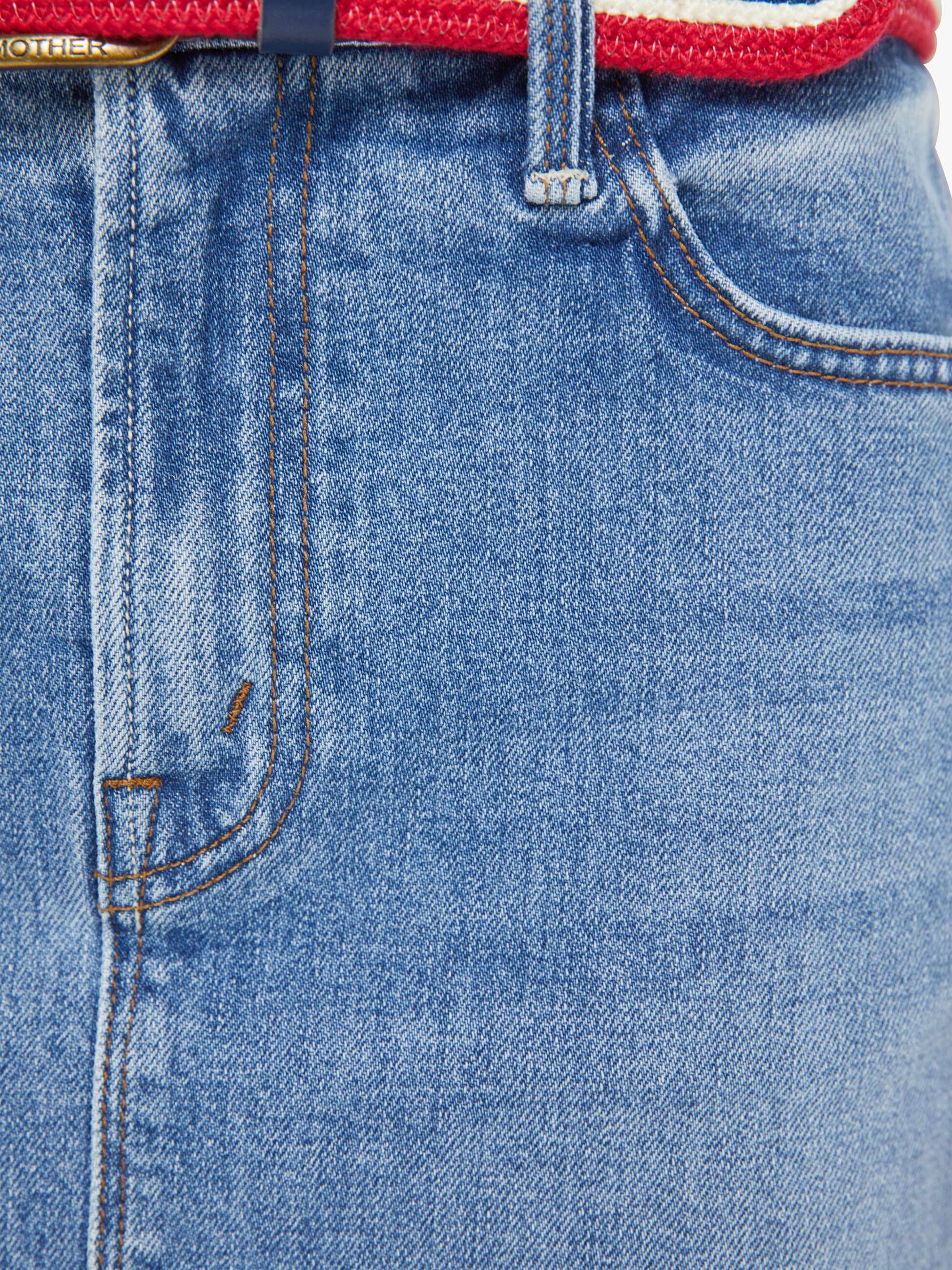 Women The Ditcher Mini Fray | Mother Denim Heads Or Tails