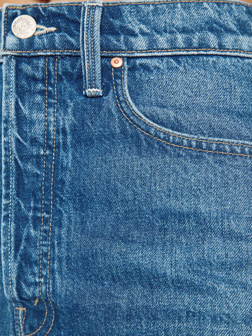 Women The Tune Up Short Fray | Mother Denim Green Thumb With Cherries