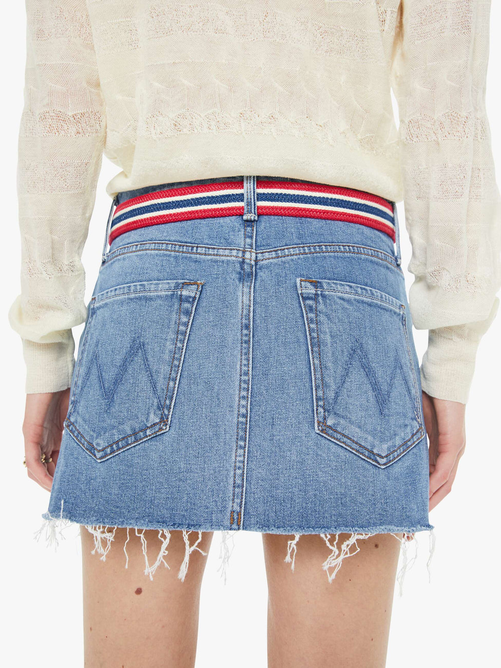 Women The Good Game | Mother Denim Navy